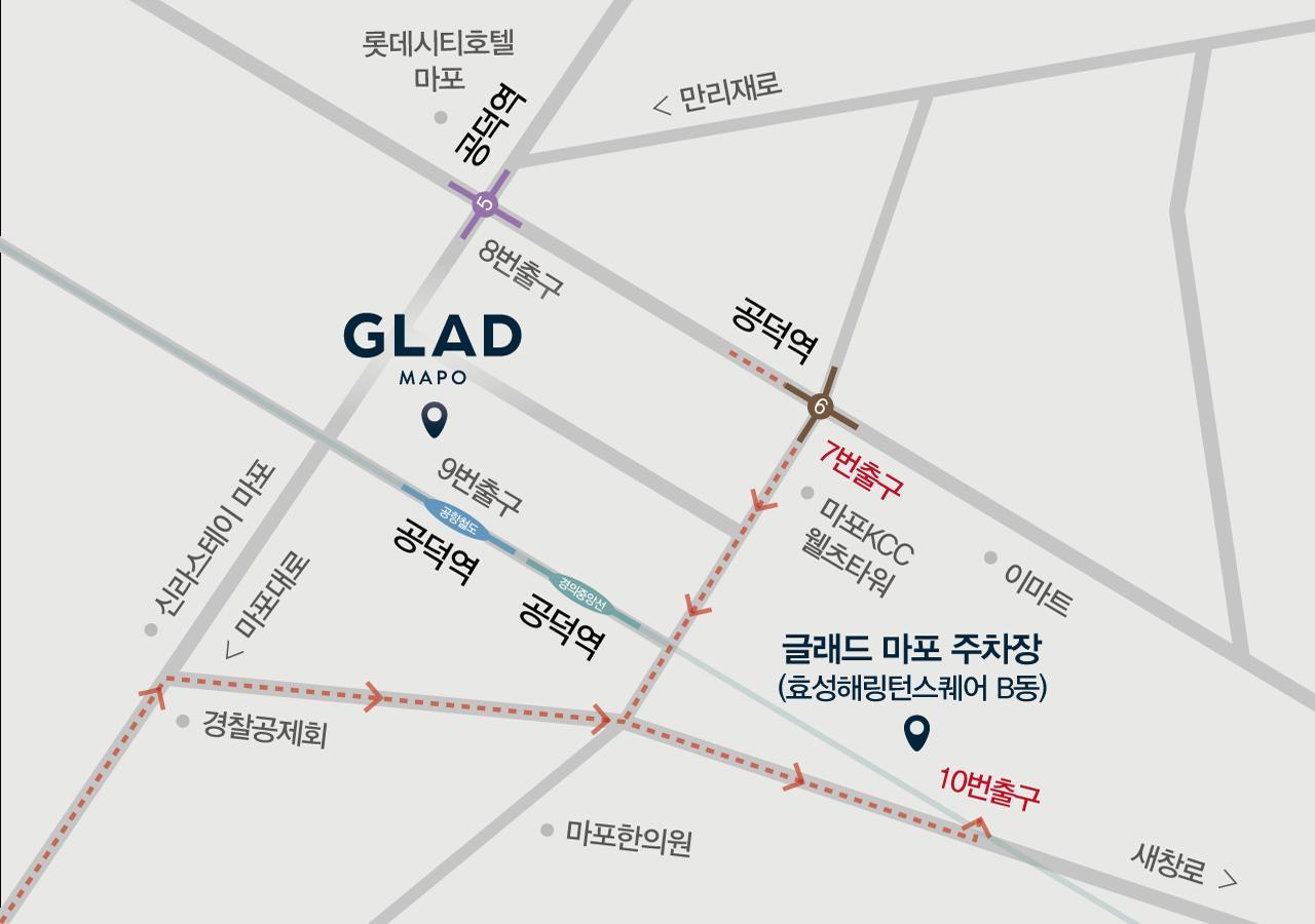 Glad Mapo Hotel Seoul Exterior photo